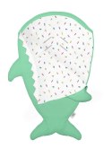 Baby Bites Śpiworek Shark (1-18 m) Ice-creams Mint Green