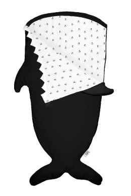 Baby Bites Śpiworek light Orca (2-6 l) Penguins Black