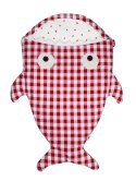 Baby Bites Śpiworek light Shark (1-18 m) Red Vichy