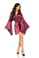 Samira peignoir burgundy