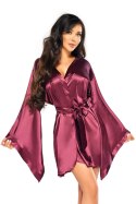 Samira peignoir burgundy