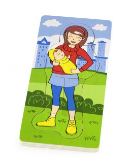 Viga 50405 Puzzle - jak rośnie dzidziuś