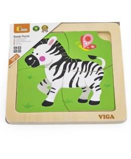 Viga 51317 Puzzle na podkładce-zebra