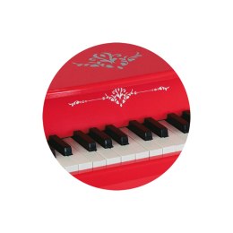 Viga 50947 Pierwsze pianino dla dziecka - czerwone