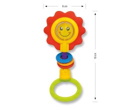 Grzechotka Kwiatek - Flower rattle - 0692