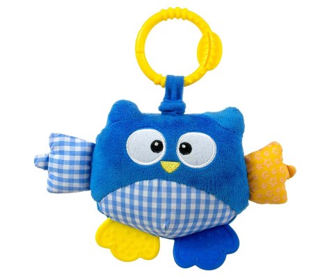 Zawieszka pluszowa Sówka - Cutie owl - 2881 BLUE