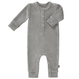 Fresk Rampers welurowy 3-6 miesięcy Paloma grey