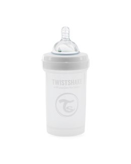 TWISTSHAKE Butelka Anti-Colic 260 ml White