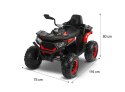 POJAZD AKUMULATOROWY QUAD GIGANT WHITE