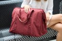 Childhome Torba Mommy Bag Signature Urban Burgundy