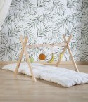 Childhome Zestaw zabawek 4 szt. Canvas do Tipi Play Gym