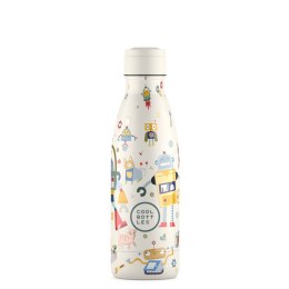 Cool Bottles Butelka termiczna Kids 350 ml Triple cool Messy Robots