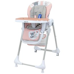 BABY MIX UR-YQ-B003S Krzesełko do karmienia Infant pink 51184