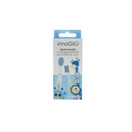 INNOGIO GIO-450BHB Wymienne główki do szczoteczki GIOgiraffe BLUE 2 szt