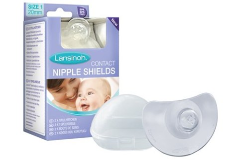 LANSINOH Osłonki laktacyjne Nipple Shields 20mm