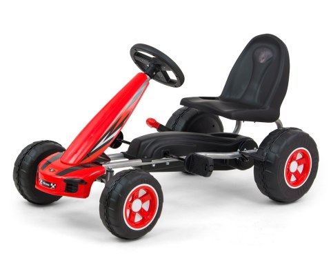 MILLY MALLY 3126 Gokart na pedały Viper Red