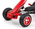 MILLY MALLY 3126 Gokart na pedały Viper Red