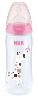 NUK 216248 Butelka FC+ PP 360 ml z wskaźnikiem temperatury smoczek silikonowy 6-18 m-cy XL