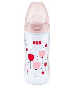 NUK 741926 Butelka FC+ PP 300 ml z wskaźnikiem temperatury smoczek silikonowy 0-6 m-cy M