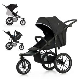 KINDERKRAFT Wózek spacerowy Helsi 2 Black