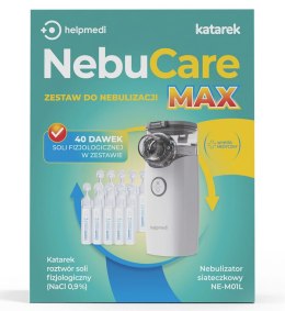 HELPMEDI Katarek Nebucare MAX zestaw do nebulizacji