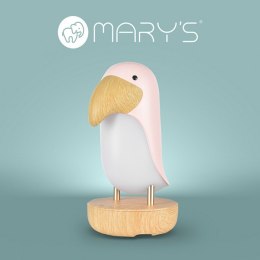 MARY'S MW20790 Lampka nocna Tukan różowy + głośnik BLUETOOTH SPEAKER