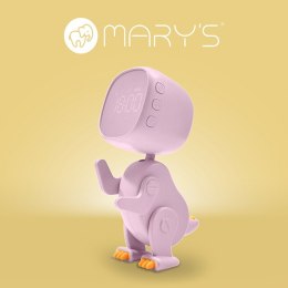 MARY'S MW61057 Budzik Robo Dino różowy