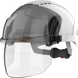 Kask EVO VISTAshield z wizjerem, biały