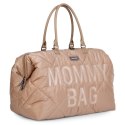 Childhome Torba Mommy Bag Pikowana Beżowa