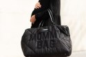 Childhome Torba Mommy Bag Pikowana Czarna