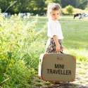 Childhome Walizka dziecięca Mini Traveller Kanwas Khaki